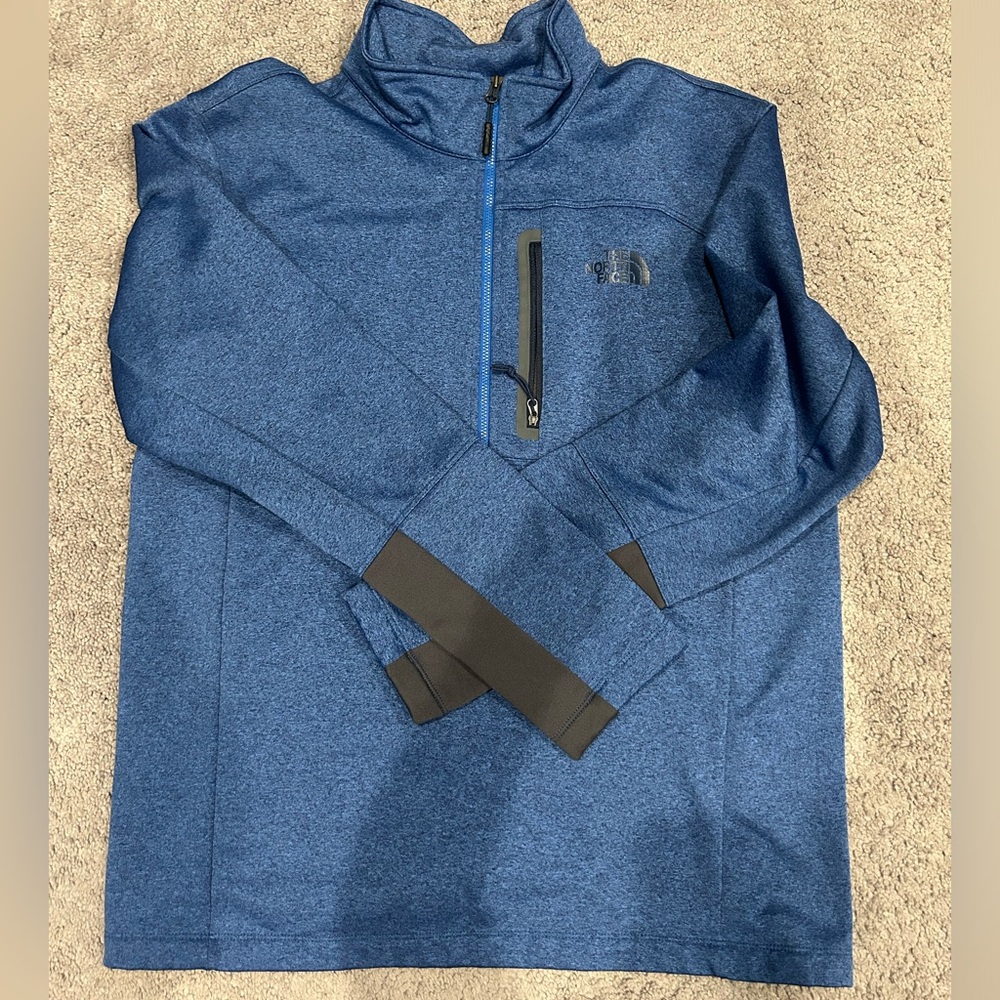 Men’s Large North Face 3/4 zip Pullover